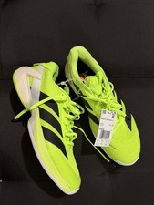 Adidas Adizero Ubersonic 5 M Tennis Shoes Lime Yellow  IH2562 Men’s Sz 11 NWT