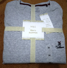 M&S mens cotton 2 part joggers