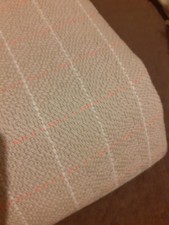 10 Metres Of Beige Check Wool