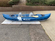 Sevylor Tahaa Kit Bundle - Inflatable 2 Person Kayak, w/paddles and footpump!