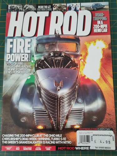 Hot rod magazine october 2016 - rod,