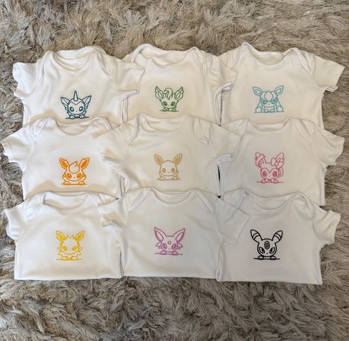 Pokemon eeveelution babygrows - eeveelution,