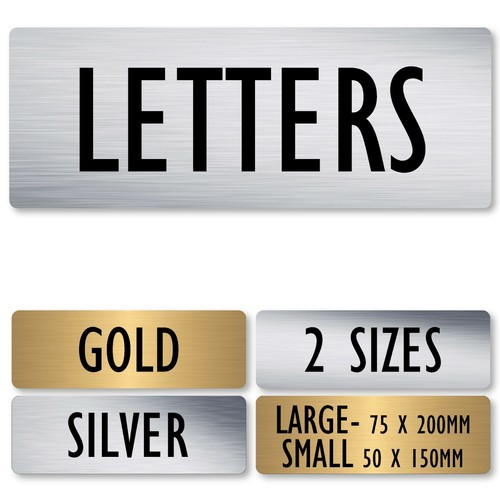 Signa11 letters metal - letters,
