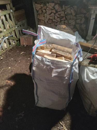 Barrow bag seasoned hardwood - bag,