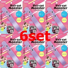 Feather Safety Razor Haircut Monster Easy Bangs Self Cutter set of 6