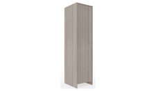 Seville 1 Door Wardrobe - Grey & Oak
