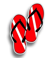 Diver Down Flip Flop Scuba