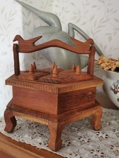 Vintage Hand Carved Wooden