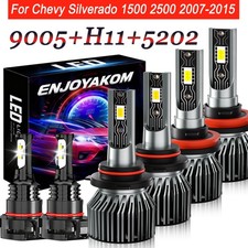 10000K LED Headlight+Fog Light