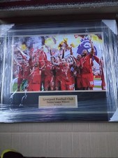 Framed Liverpool FC 2005 Champions League Istanbul Picture/Poster/Montage