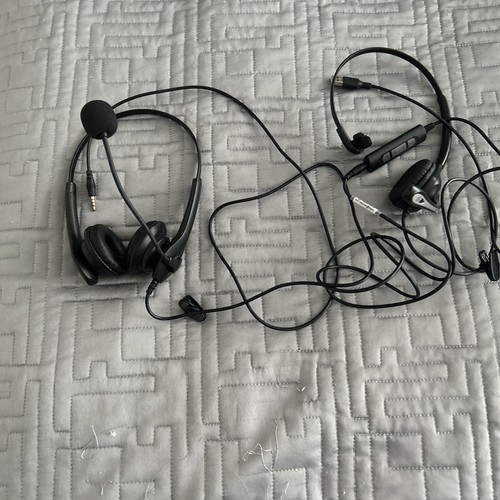 Call centre headphone set - call,