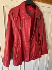 Lakeland Ladies Red Leather