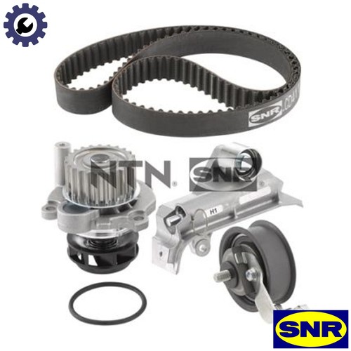 Water pump timing belt kit - pump,