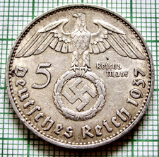 GERMANY THIRD REICH 1937 F 5