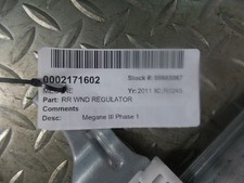 RENAULT MEGANE RIGHT REAR