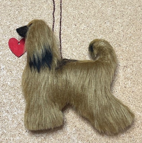 Afghan hound with - with, a