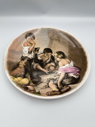 The beggar boys plate made - beggar, plate,