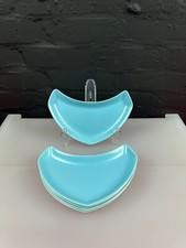 5 x Poole Twintone Sky Blue
