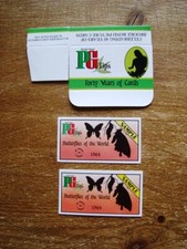 2 Sample Cards Brooke Bond PG