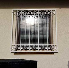 Window grille wrought iron