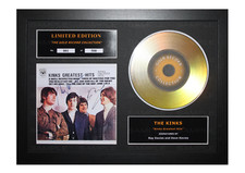 The Kinks Signed Gold Disc