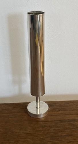 Vintage silver plate - bud, vase