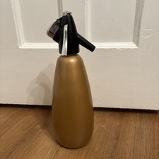 Vintage Retro Gold BOC Sparklets Soda Syphon 1960s