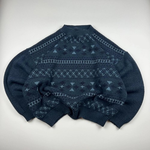 Vintage men chunky knit - men's,