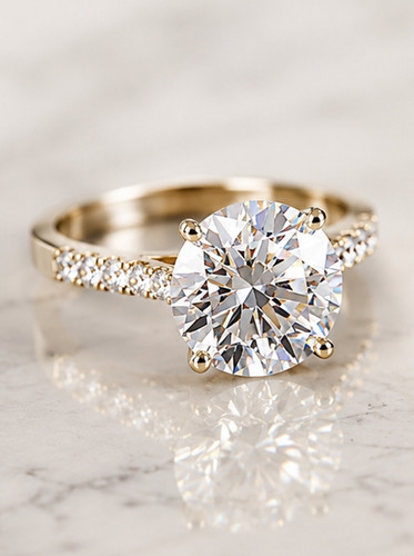 14k gold ctw lab - ctw, grown