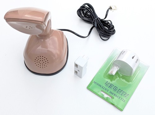Brown ericofon dial telephone - ericofon,