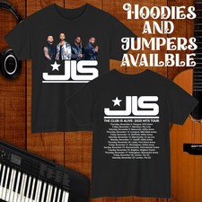 JLS UK Tour 2025 T-Shirt The Club Is Alive Hoodie Hits Concert Gift Jumper Top
