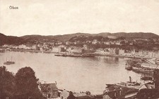 Oban shipping bay - shipping, argyllshire