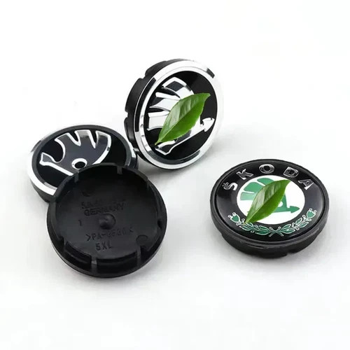 Skoda 56mm wheel centre - 56mm, caps