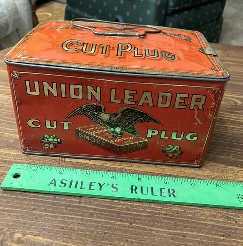 Antique union leader cut - leader, plug