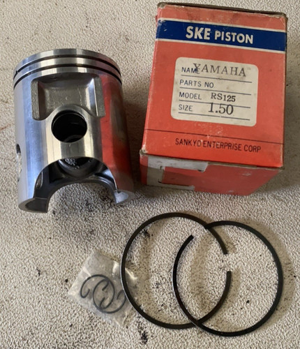 Yamaha rs125 piston kit size - piston,