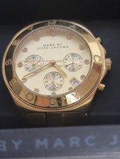 Men's Gold Tone 'Marc by Marc Jacobs' wristwatch in box