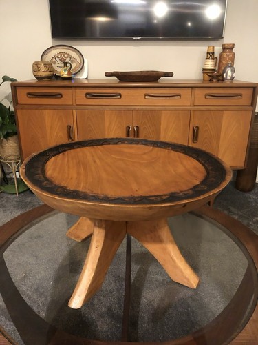 Vintage solid wood coffee - vintage,