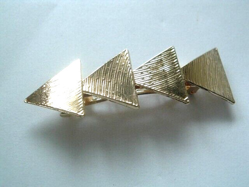 Goldtone art deco - goldtone,