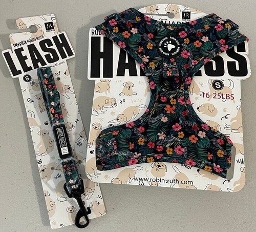 Dog harness collar set by - +,