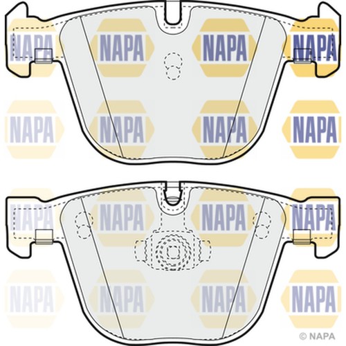 Brake pads set for rolls - set, rolls-royce