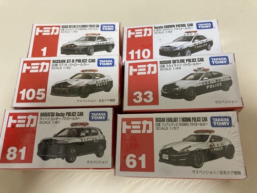 Tomica police cars units - cars, 6