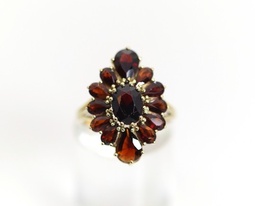 Vintage women ring yellow - vintage, women's
