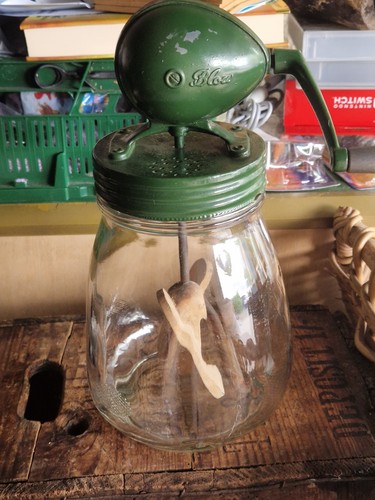 Vintage blow butter churn - blow,