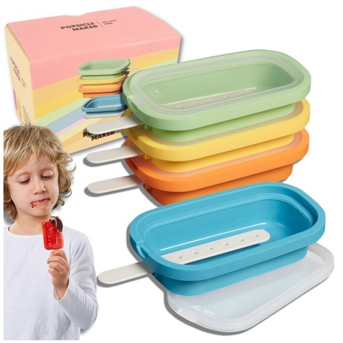 Popsicle moulds silicone - popsicle,