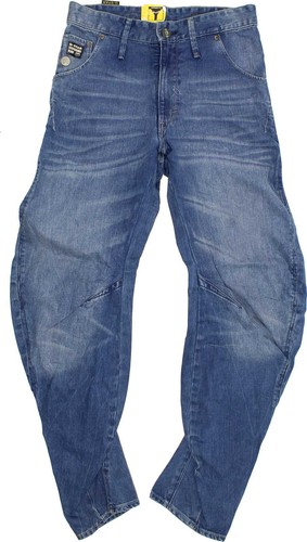 Star raw arc mens jeans - raw, 3d