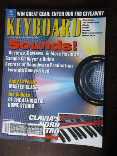 Keyboard magazine december - keyboard,