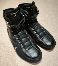 Jordan Roy Jones Jr RJJ Black Boxing Boots Shoes Jumpman Leather Rare 10