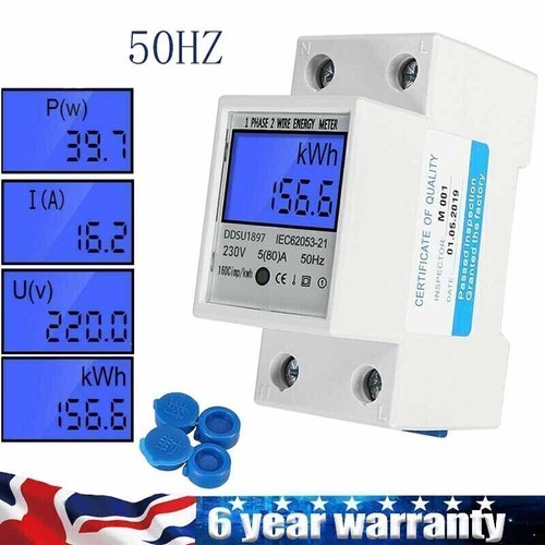 Single phase din - phase, din-rail