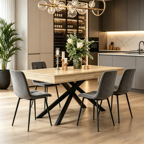 Piece dining set extendable - dining,