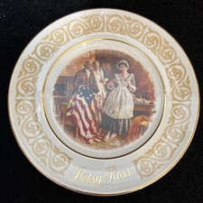 1973 Avon Betsy Ross Plate